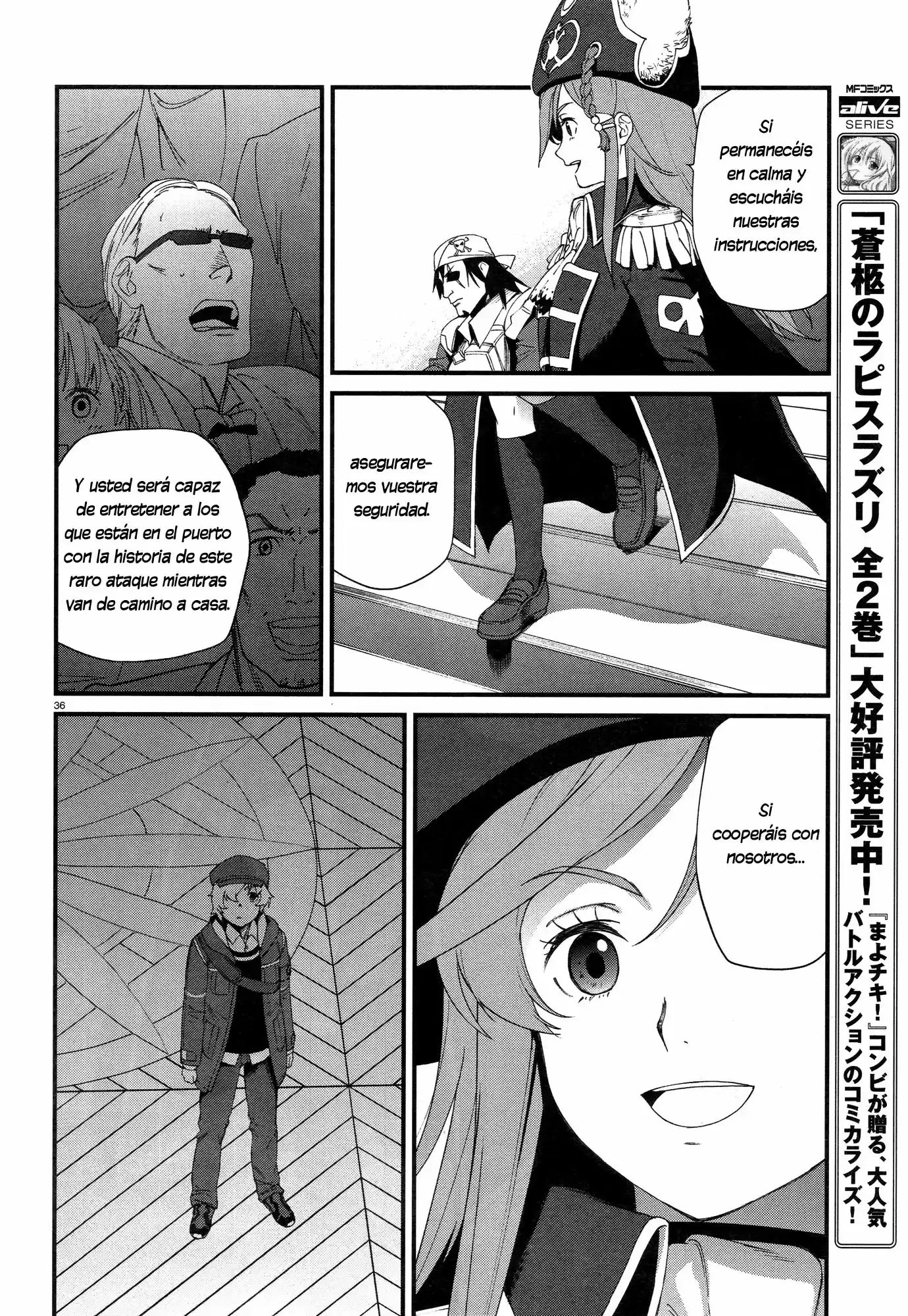 Mouretsu Pirates: Abyss of Hyperspace - Akuu no Shinen (2013) - Capítulo 2 - Página 38 - LectorTMOo