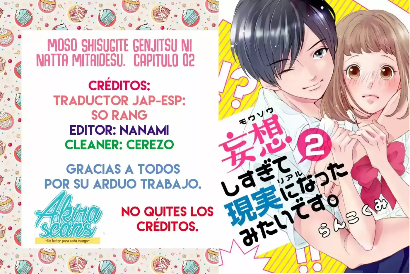 Mousou Shisugite Genjitsu ni Natta Mitai desu (2016) - Capítulo 2 - Página 2 - LectorTMOo