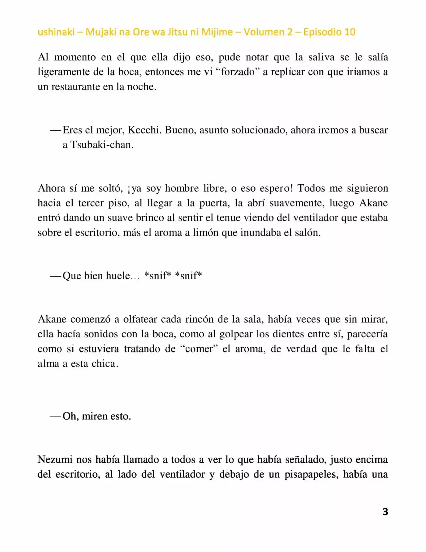 Mujaki na Ore wa Jitsu ni Mijime (2017) - Capítulo 10 - Página 3 - LectorTMOo