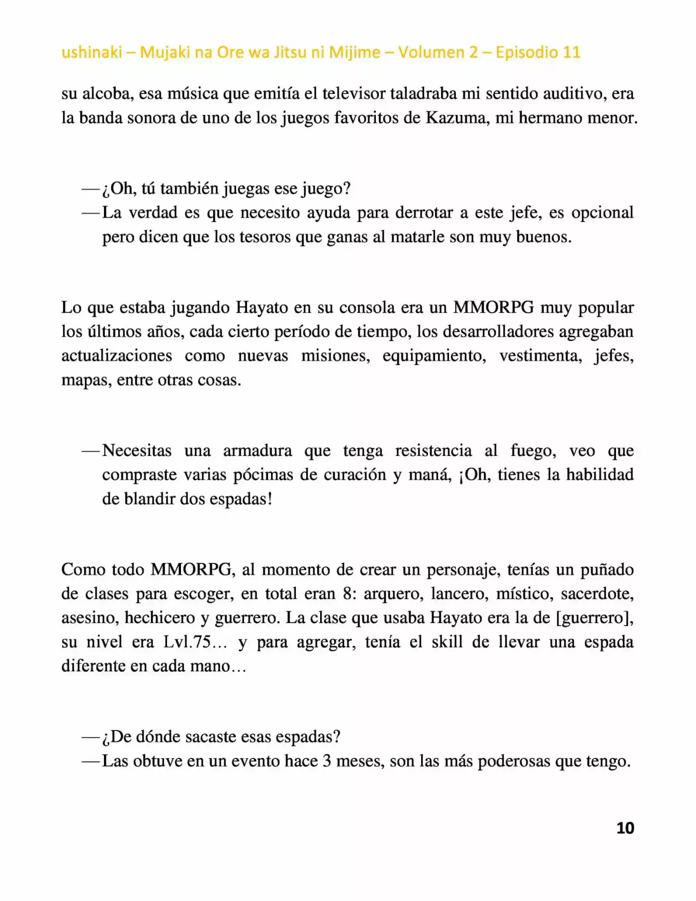 Mujaki na Ore wa Jitsu ni Mijime (2017) - Capítulo 11 - Página 10 - LectorTMOo