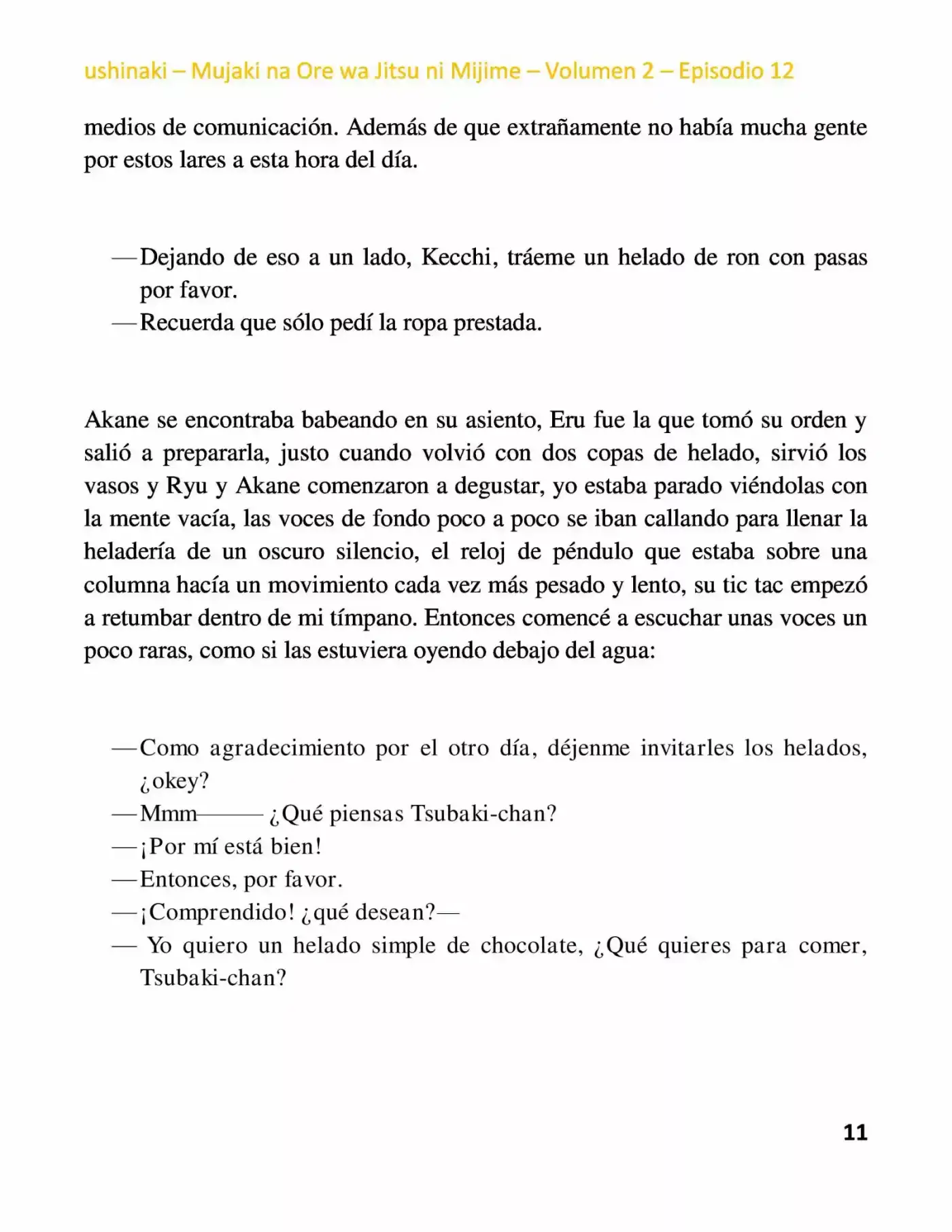 Mujaki na Ore wa Jitsu ni Mijime (2017) - Capítulo 14 - Página 11 - LectorTMOo