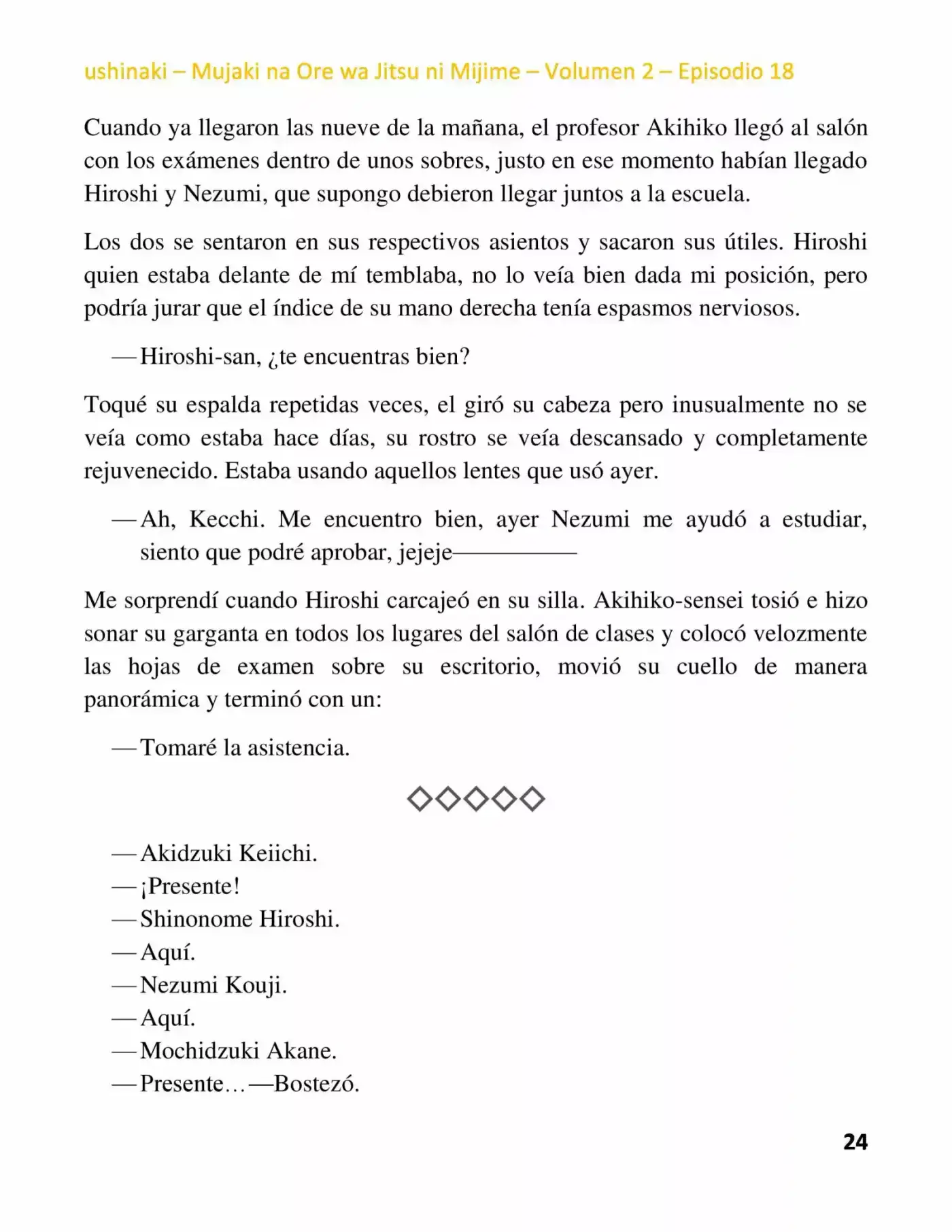 Mujaki na Ore wa Jitsu ni Mijime (2017) - Capítulo 18 - Página 24 - LectorTMOo