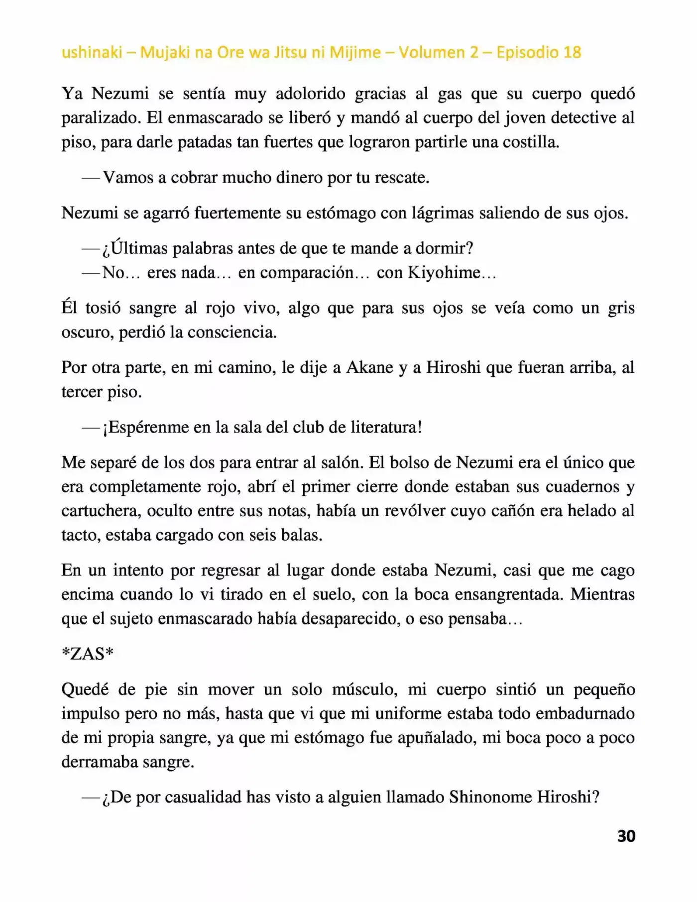 Mujaki na Ore wa Jitsu ni Mijime (2017) - Capítulo 18 - Página 30 - LectorTMOo