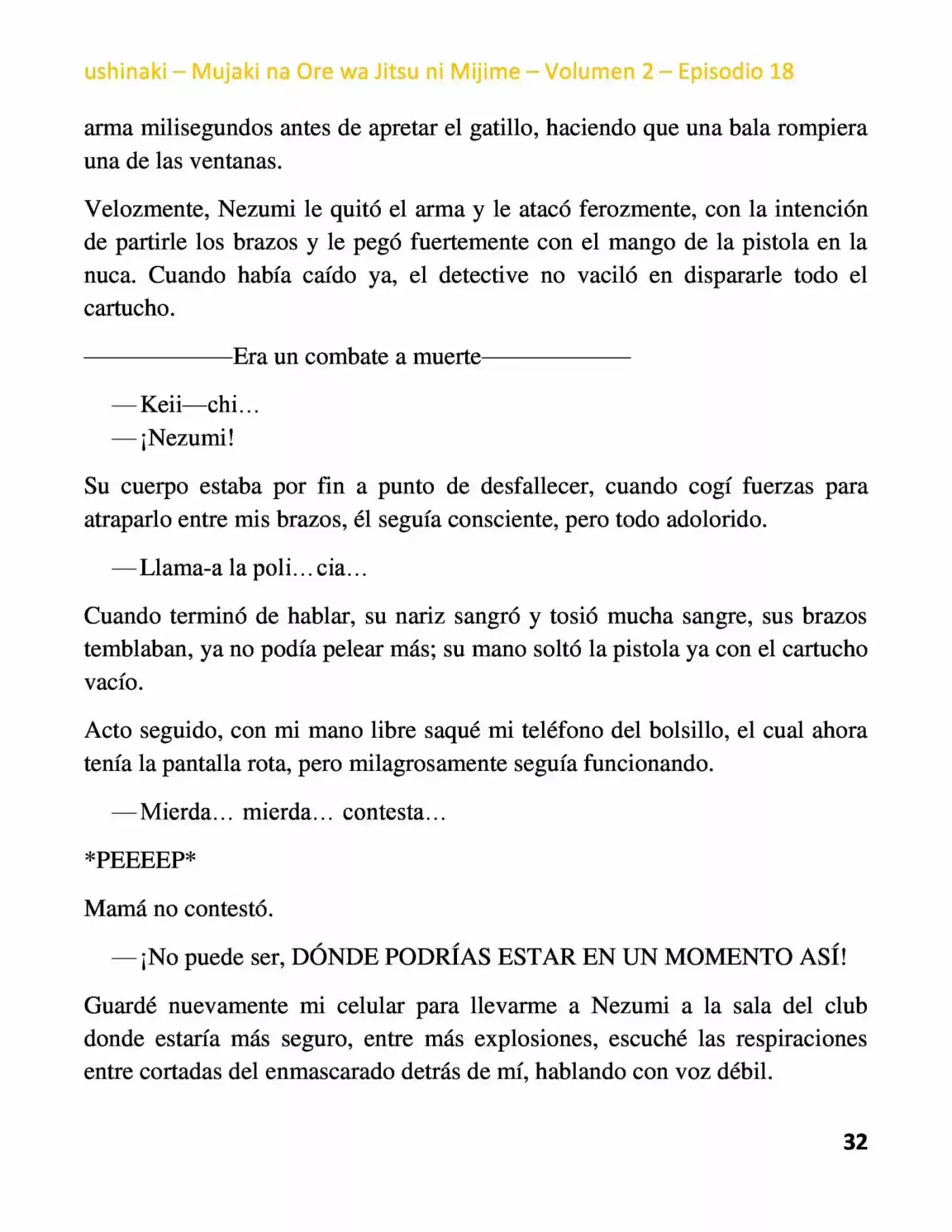 Mujaki na Ore wa Jitsu ni Mijime (2017) - Capítulo 18 - Página 32 - LectorTMOo