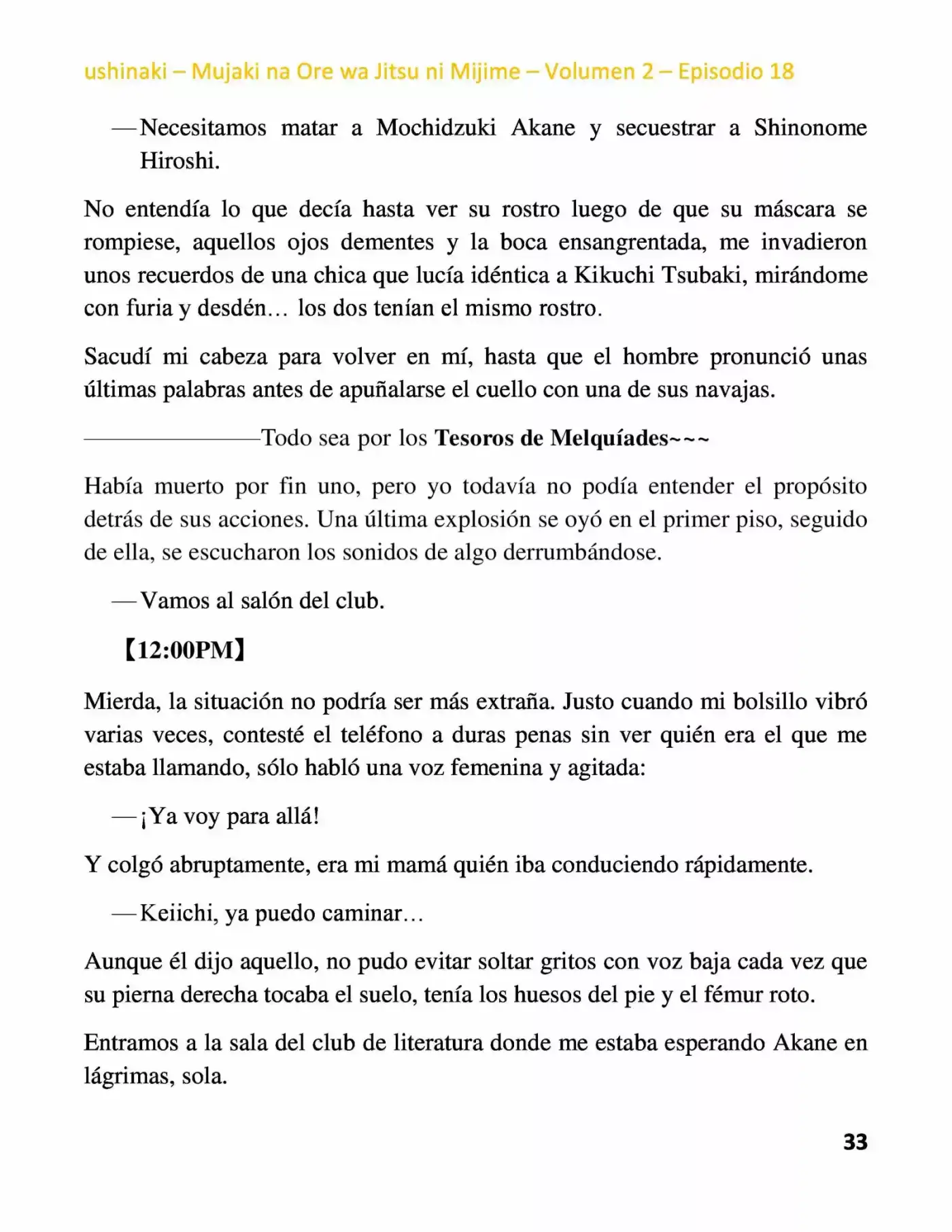 Mujaki na Ore wa Jitsu ni Mijime (2017) - Capítulo 18 - Página 33 - LectorTMOo