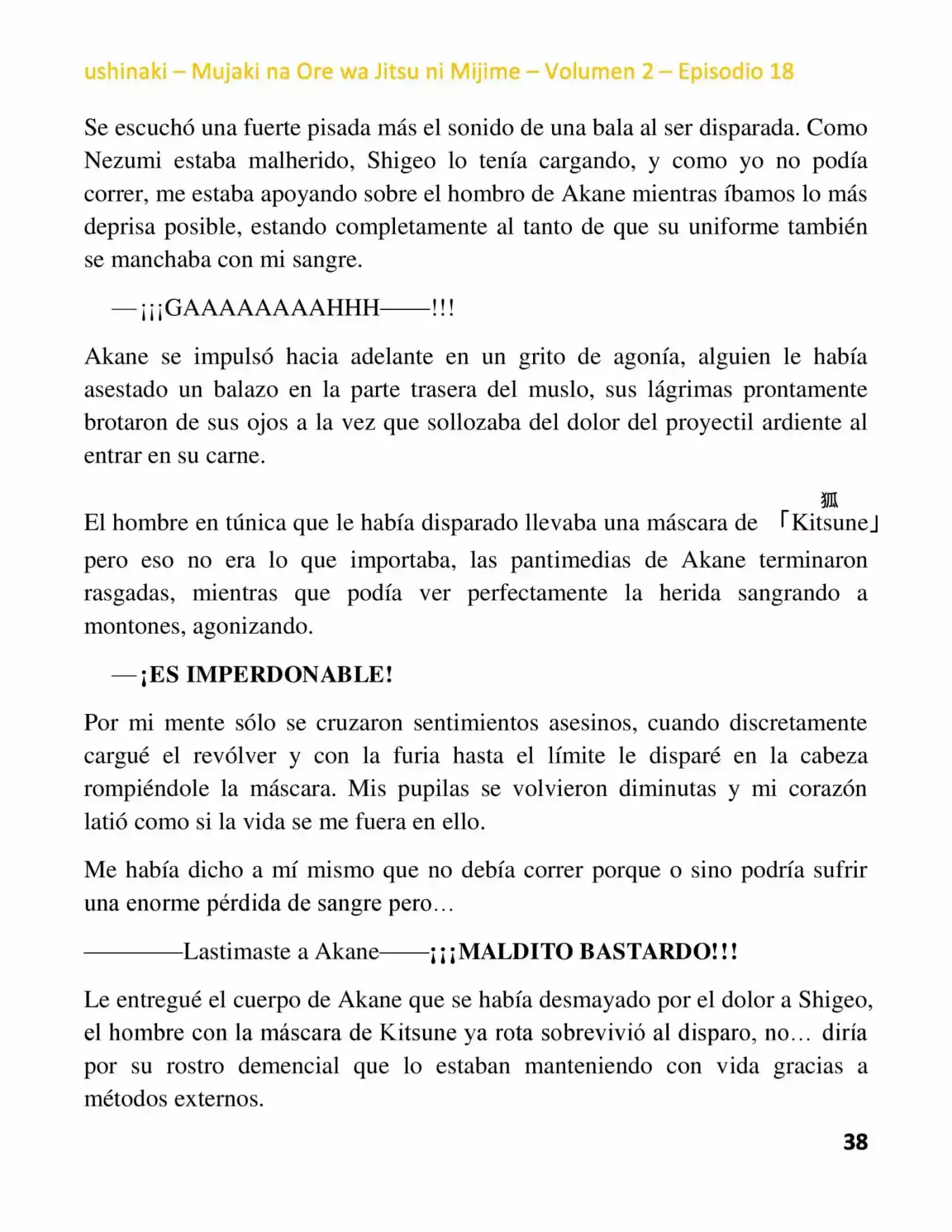 Mujaki na Ore wa Jitsu ni Mijime (2017) - Capítulo 18 - Página 38 - LectorTMOo