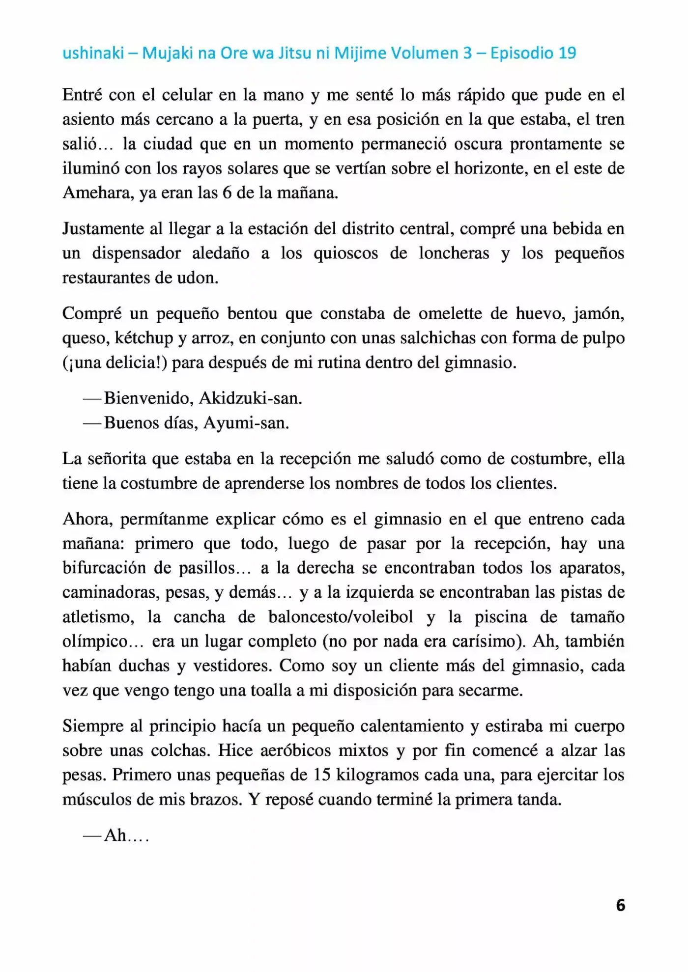 Mujaki na Ore wa Jitsu ni Mijime (2017) - Capítulo 19 - Página 6 - LectorTMOo