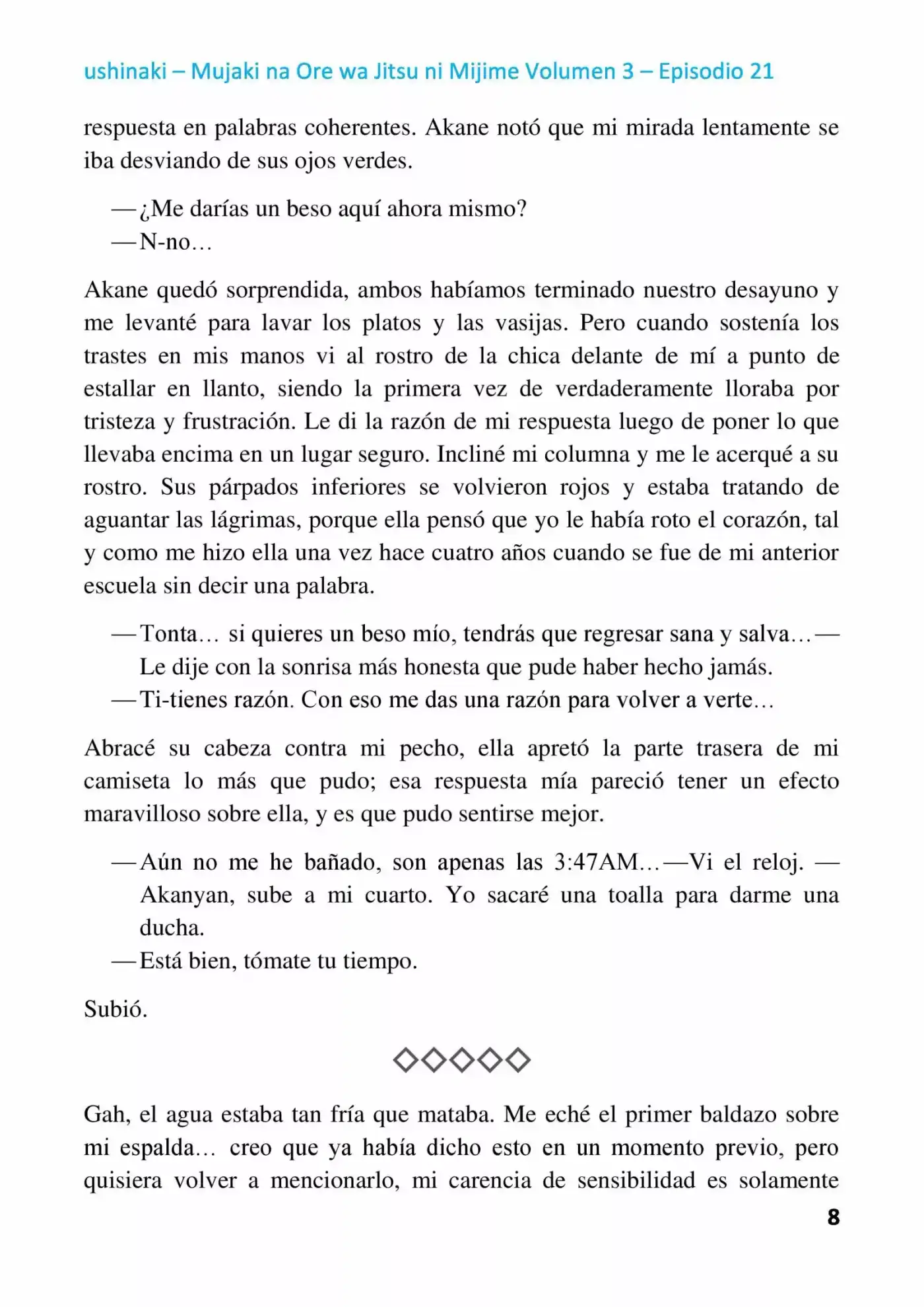 Mujaki na Ore wa Jitsu ni Mijime (2017) - Capítulo 21 - Página 8 - LectorTMOo