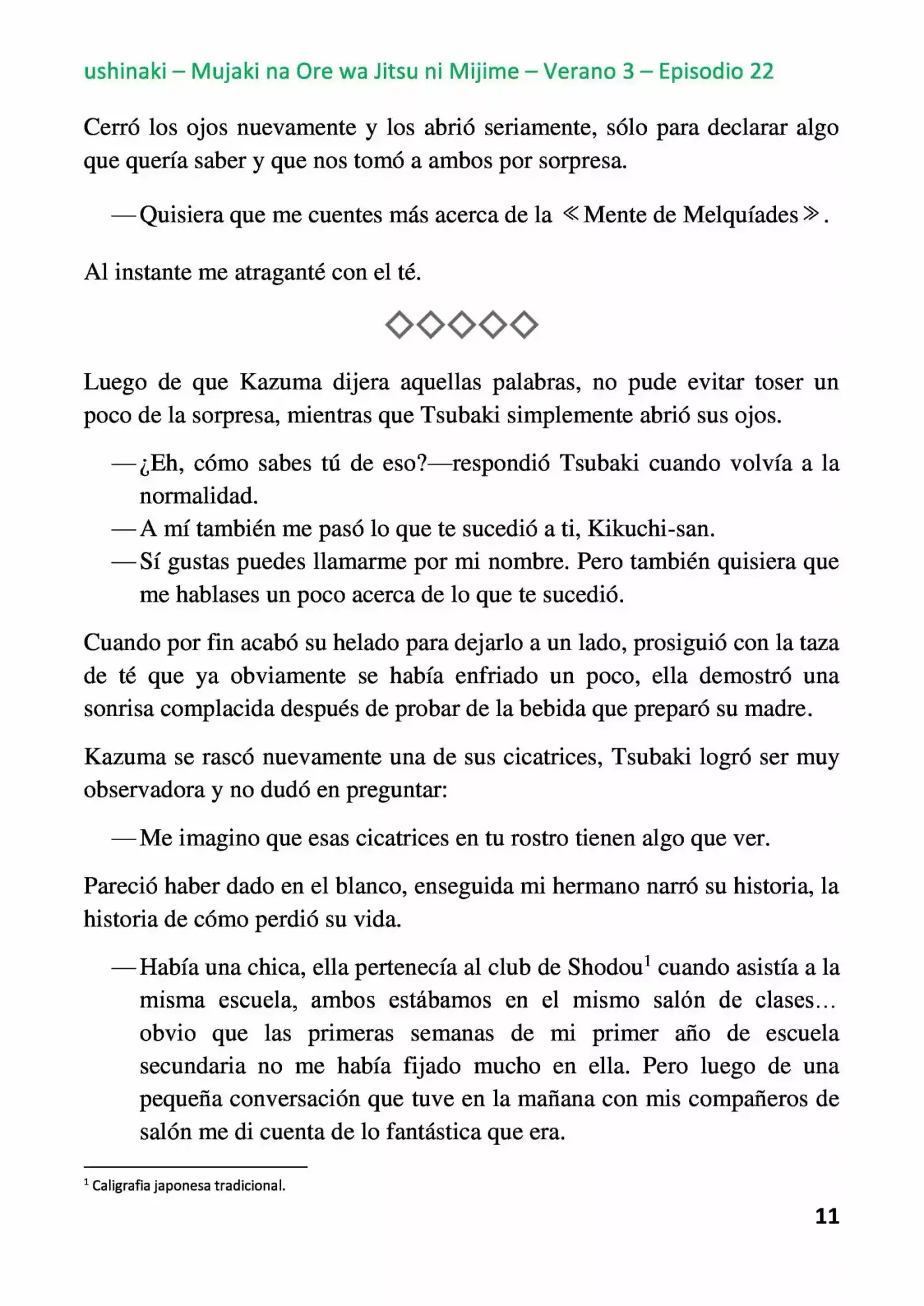 Mujaki na Ore wa Jitsu ni Mijime (2017) - Capítulo 22 - Página 11 - LectorTMOo
