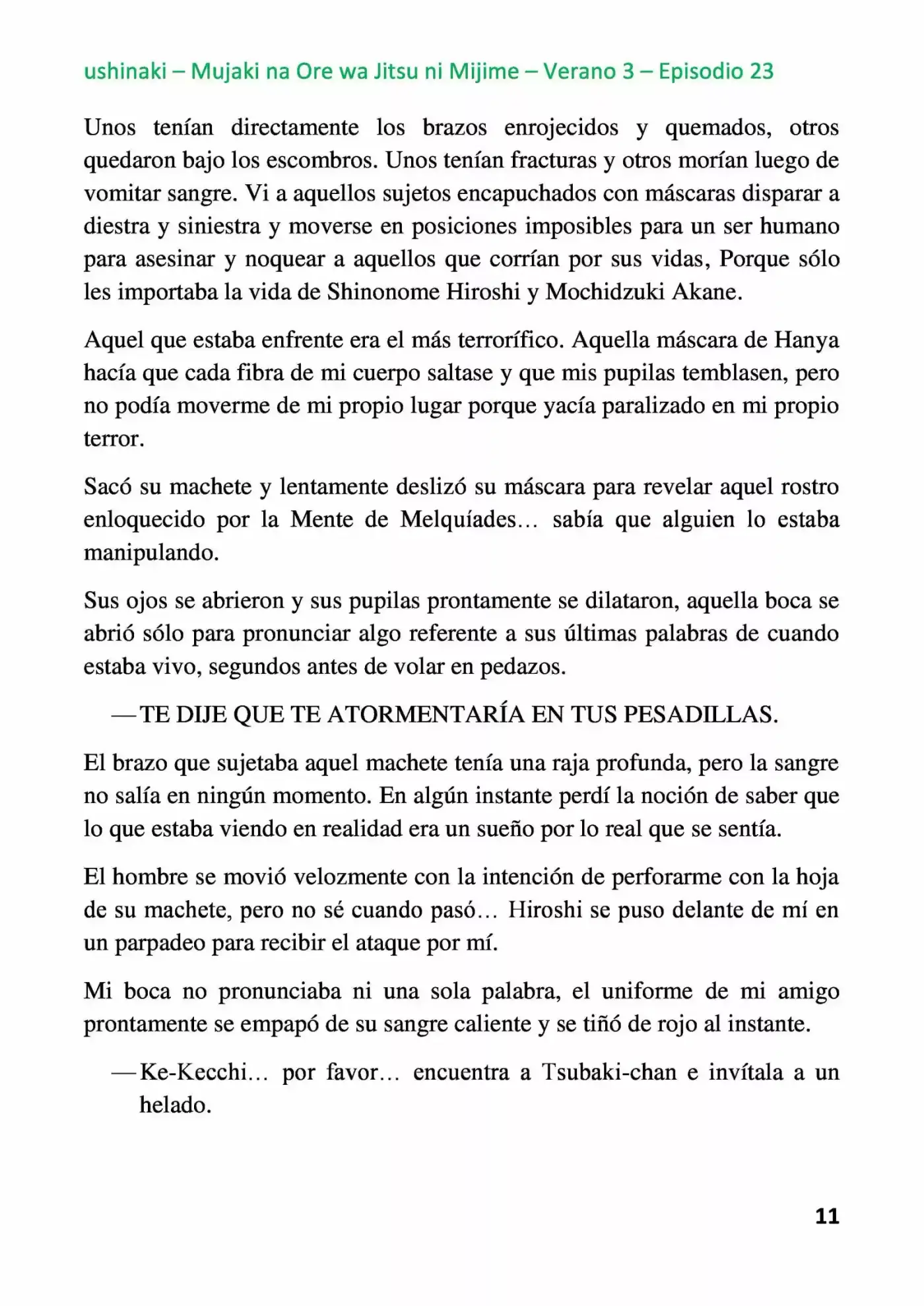 Mujaki na Ore wa Jitsu ni Mijime (2017) - Capítulo 23 - Página 11 - LectorTMOo