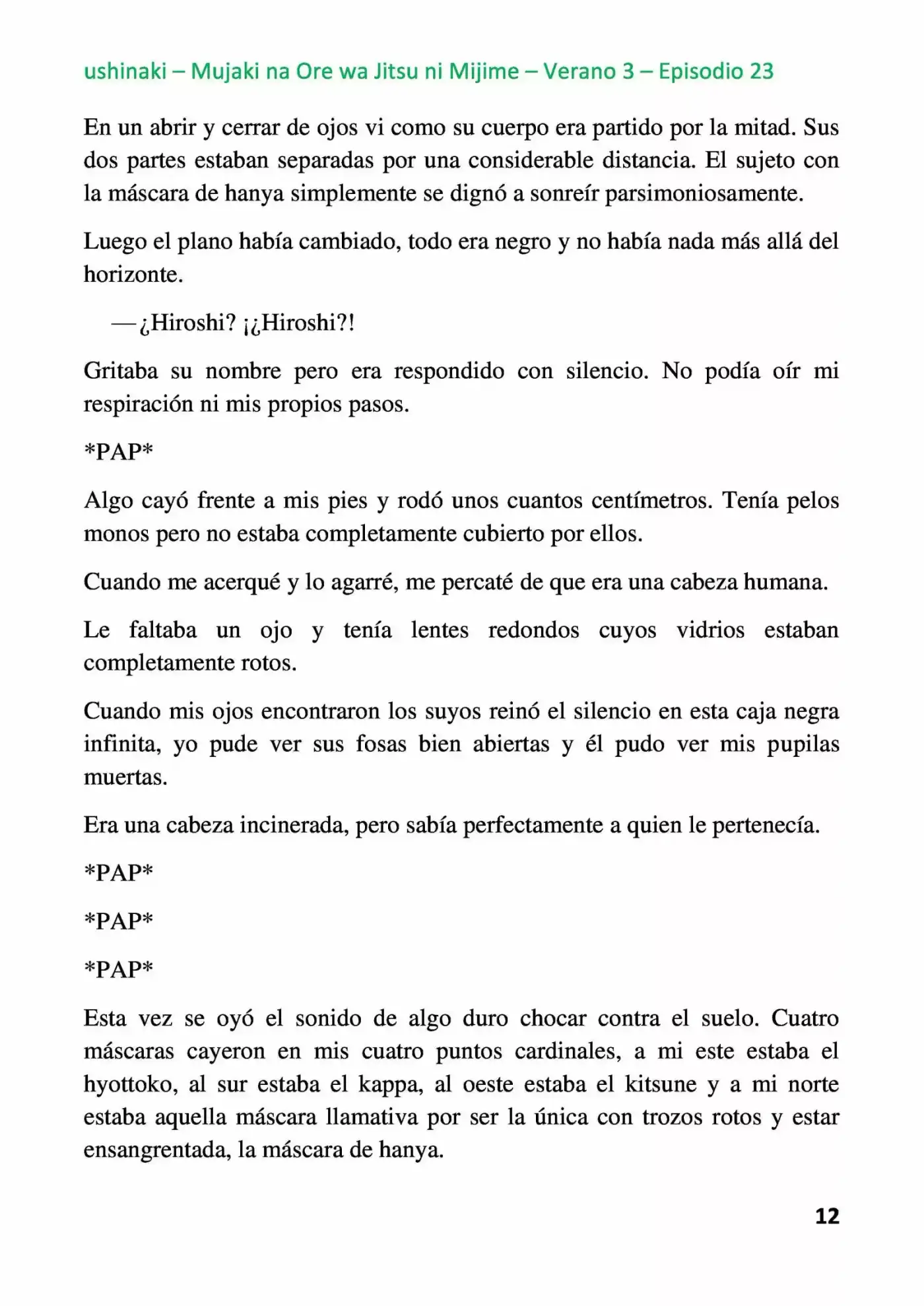 Mujaki na Ore wa Jitsu ni Mijime (2017) - Capítulo 23 - Página 12 - LectorTMOo