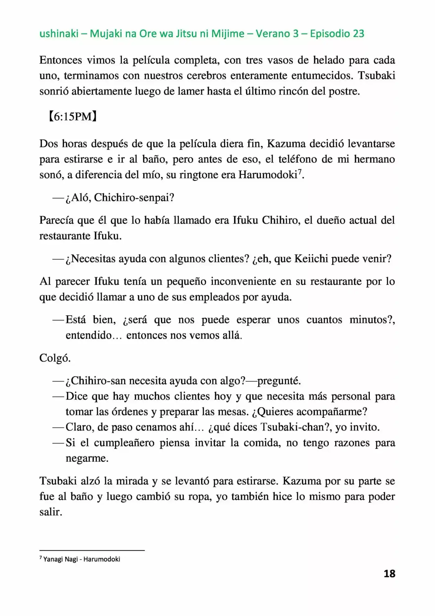 Mujaki na Ore wa Jitsu ni Mijime (2017) - Capítulo 23 - Página 18 - LectorTMOo