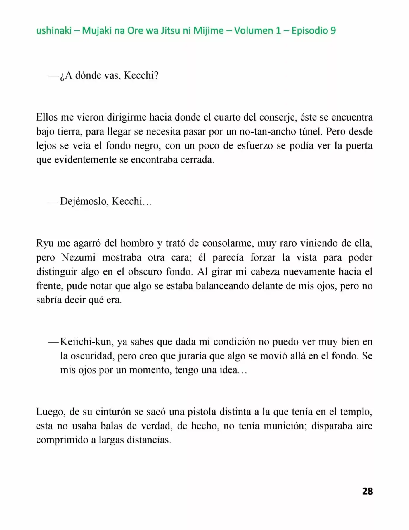 Mujaki na Ore wa Jitsu ni Mijime (2017) - Capítulo 9 - Página 28 - LectorTMOo