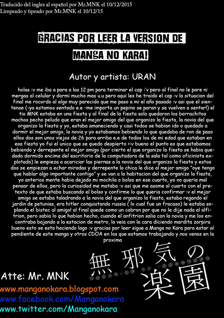 Mujaki no Rakuen (2010) - Capítulo 57 - Página 21 - LectorTMOo