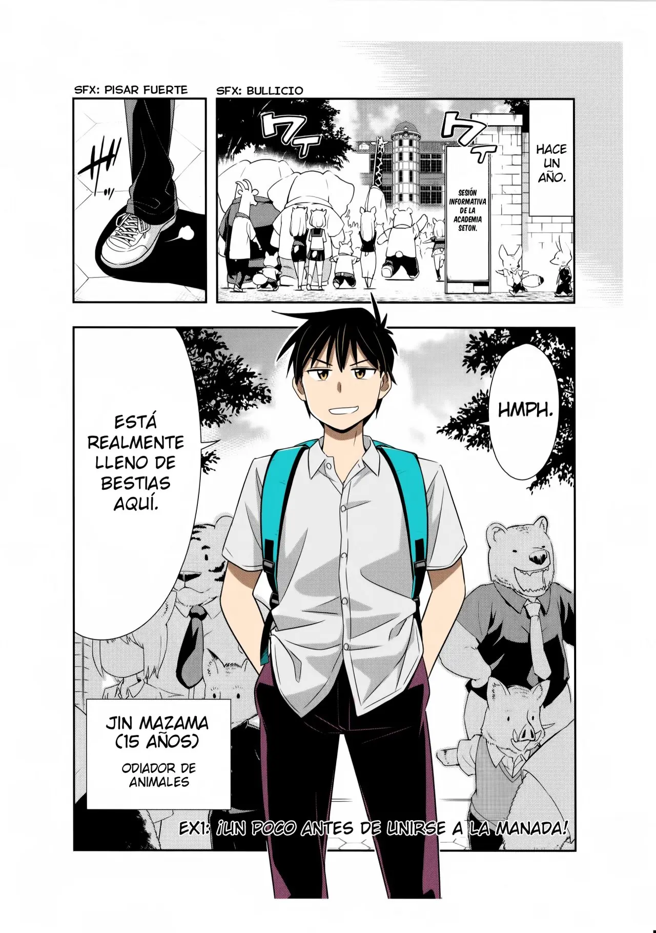 Murenase! Seton Gakuen Special (2020) - Capítulo 1 - Página 5 - LectorTMOo
