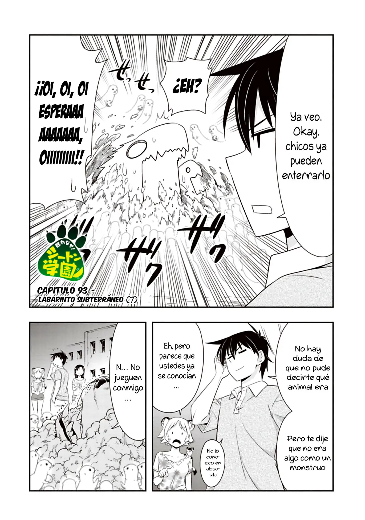 Murenase! Seton Gakuen (2016) - Capítulo 93 - Página 3 - LectorTMOo