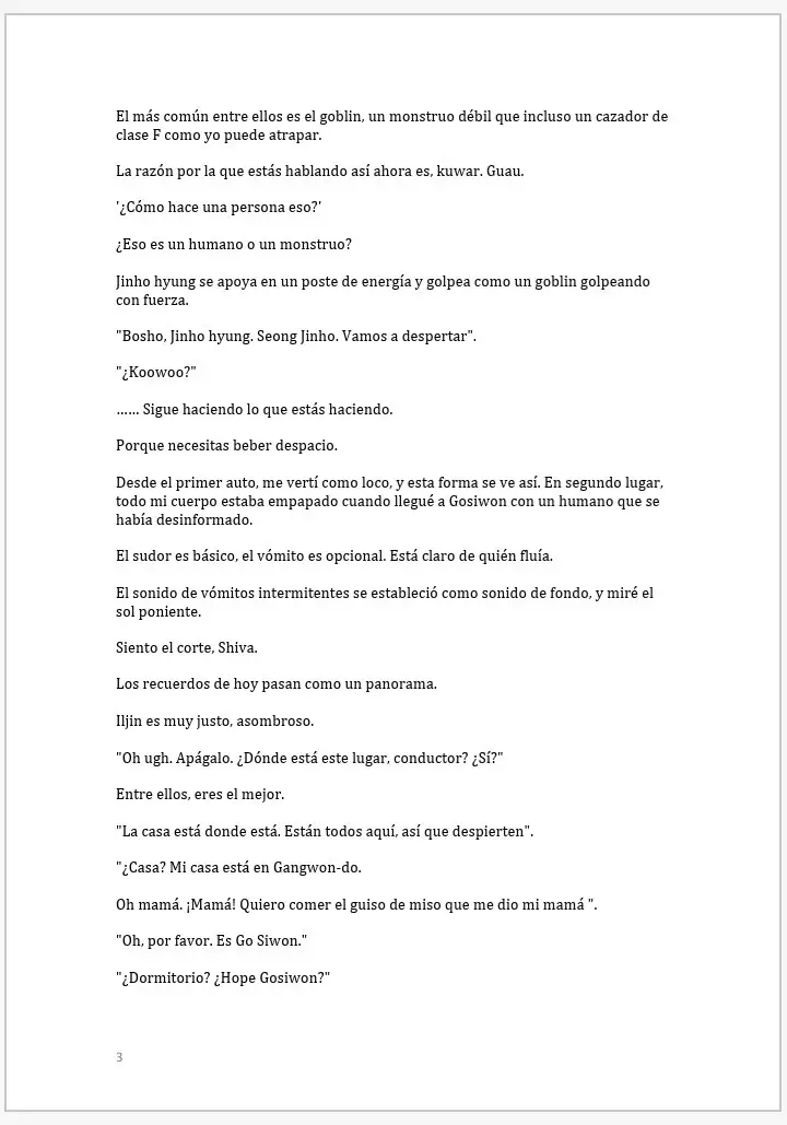Murim Login (Novela) - Capítulo 1.1 - Página 3 - LectorTMOo