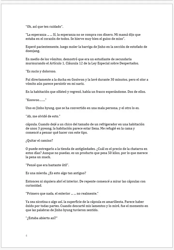 Murim Login (Novela) - Capítulo 1.1 - Página 4 - LectorTMOo