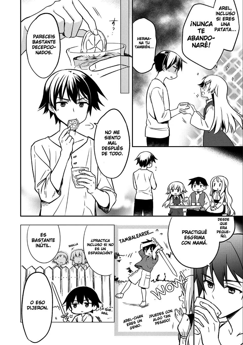 Mushoku no Eiyuu: Betsuni Skill Nanka Iranai Kattan daga - Capítulo 1 - Página 13 - LectorTMOo