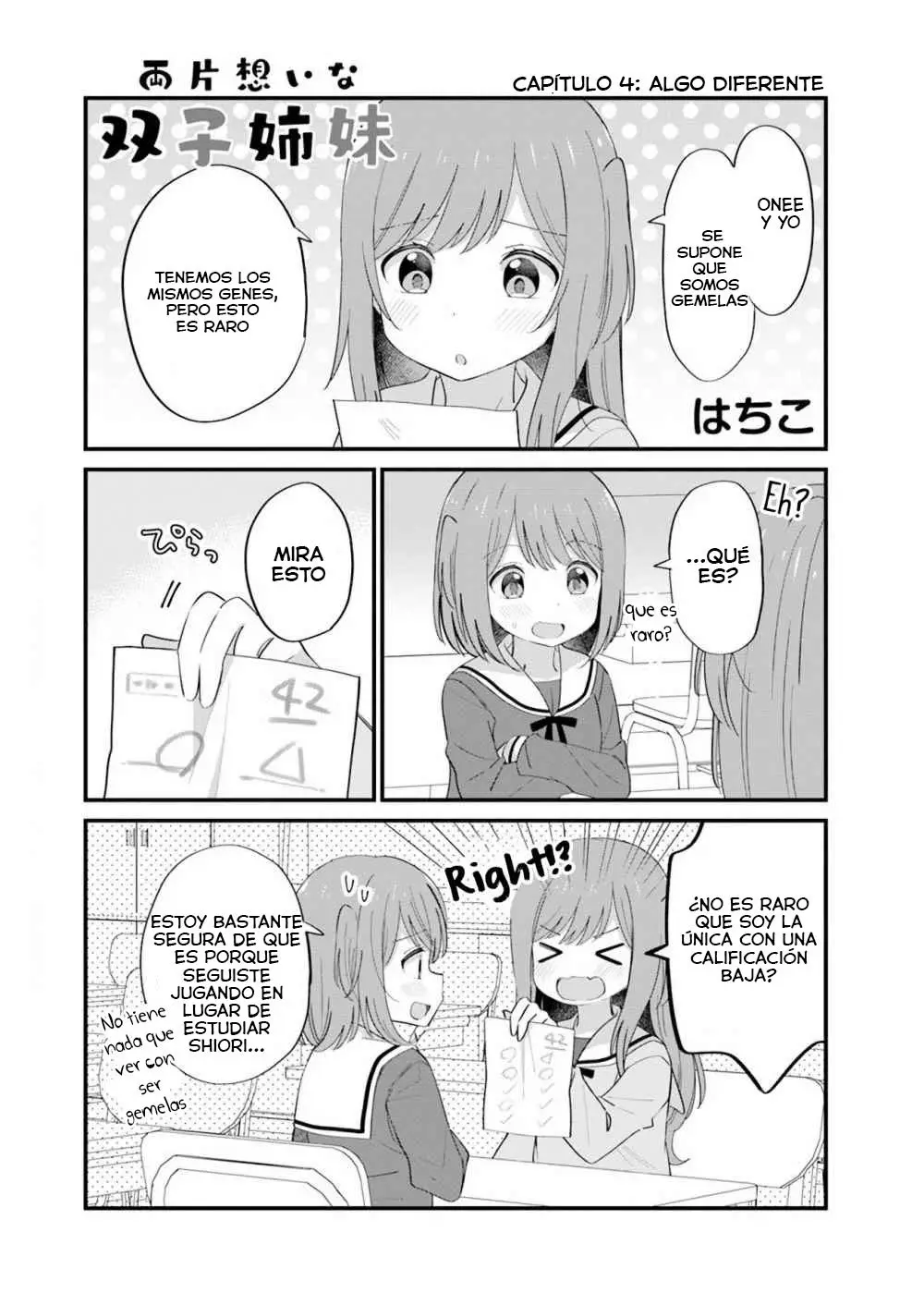 Mutually Unrequited Twin Sisters - Capítulo 4 - Página 2 - LectorTMOo