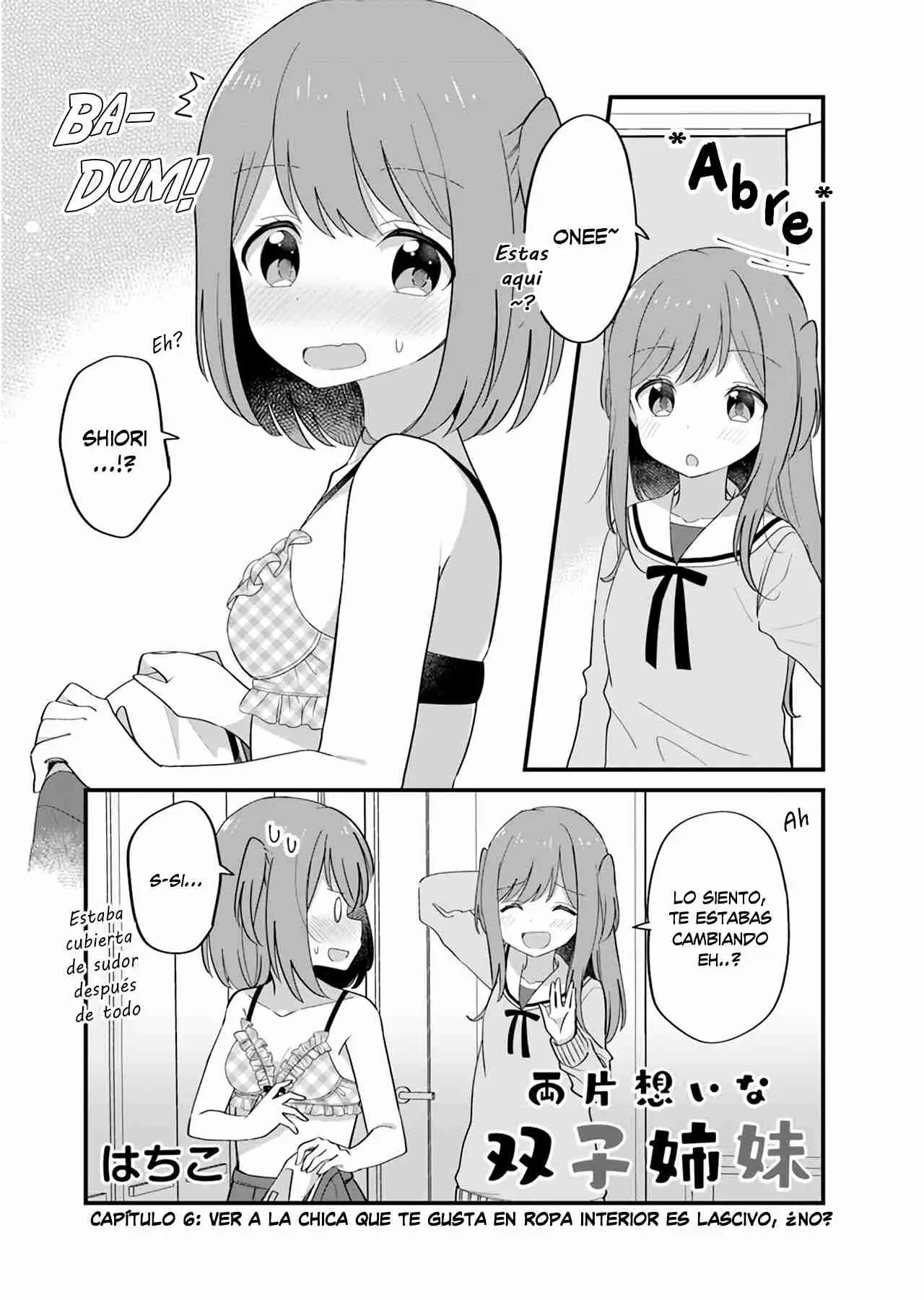 Mutually Unrequited Twin Sisters - Capítulo 6 - Página 1 - LectorTMOo
