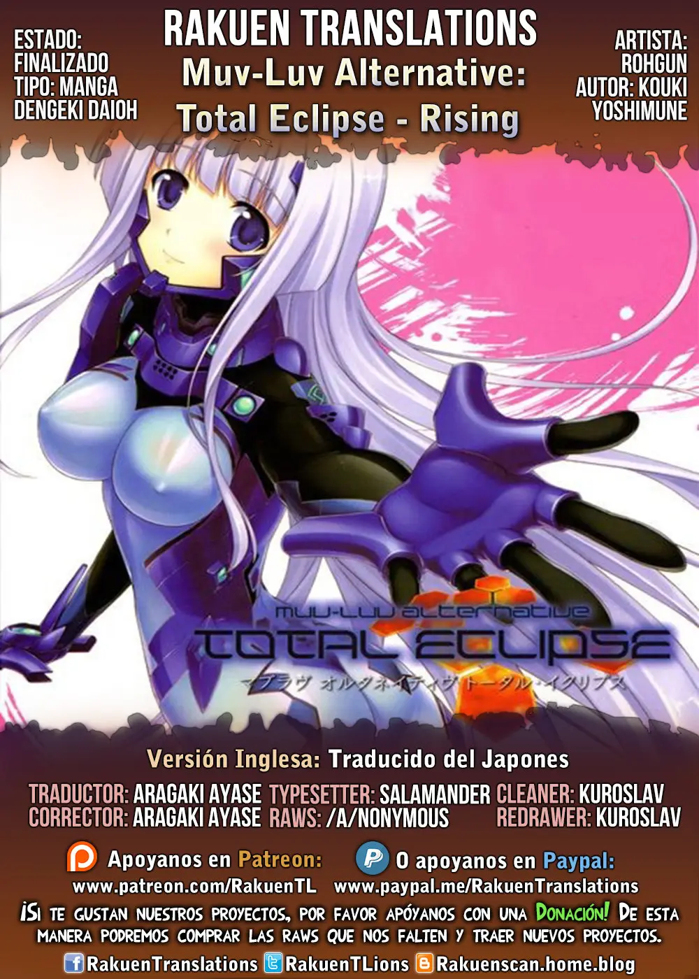 Muv-Luv Alternative: Total Eclipse - Rising (2012) - Capítulo 1 - Página 4 - LectorTMOo