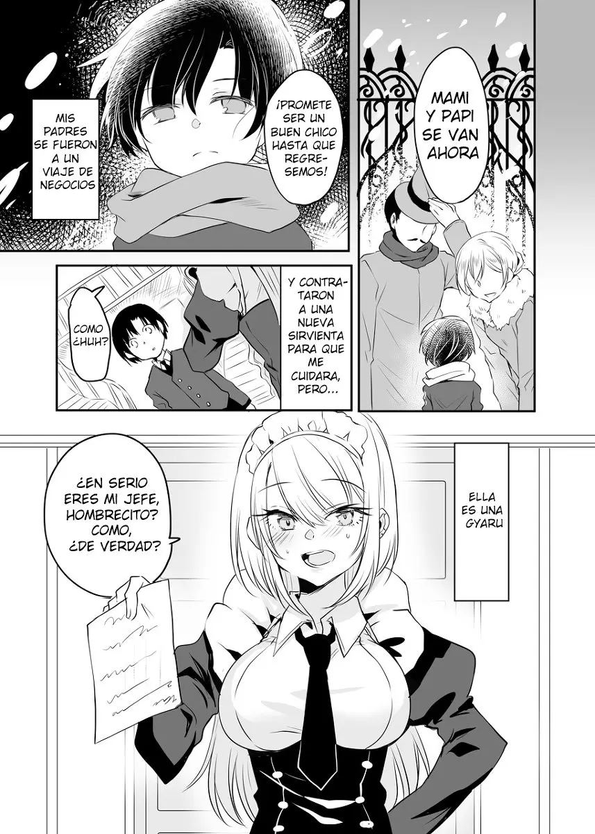 My Cute Gyaru Maid - Capítulo 1 - Página 1 - LectorTMOo