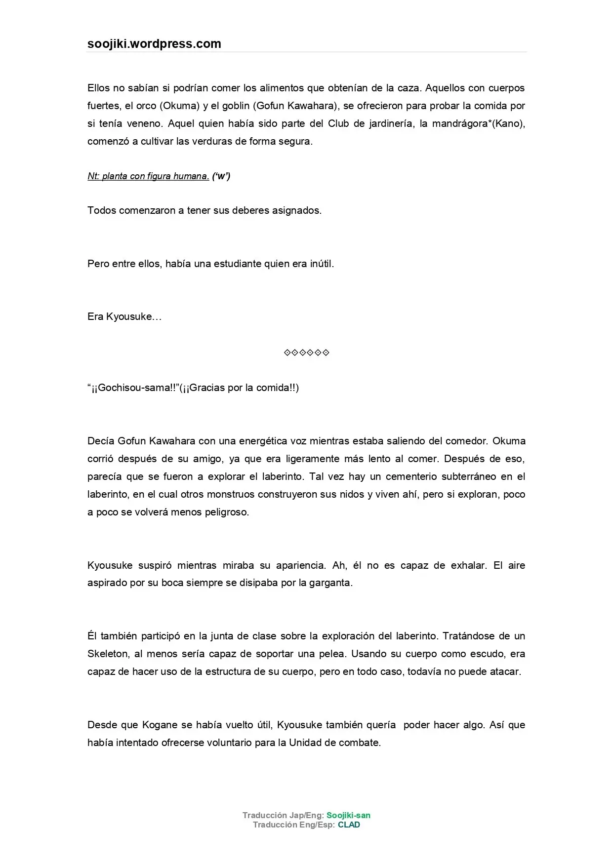My Entire Class Has Been Reincarnated – I Became the Weakest Skeleton! (2014) - Capítulo 2.1 - Página 4 - LectorTMOo