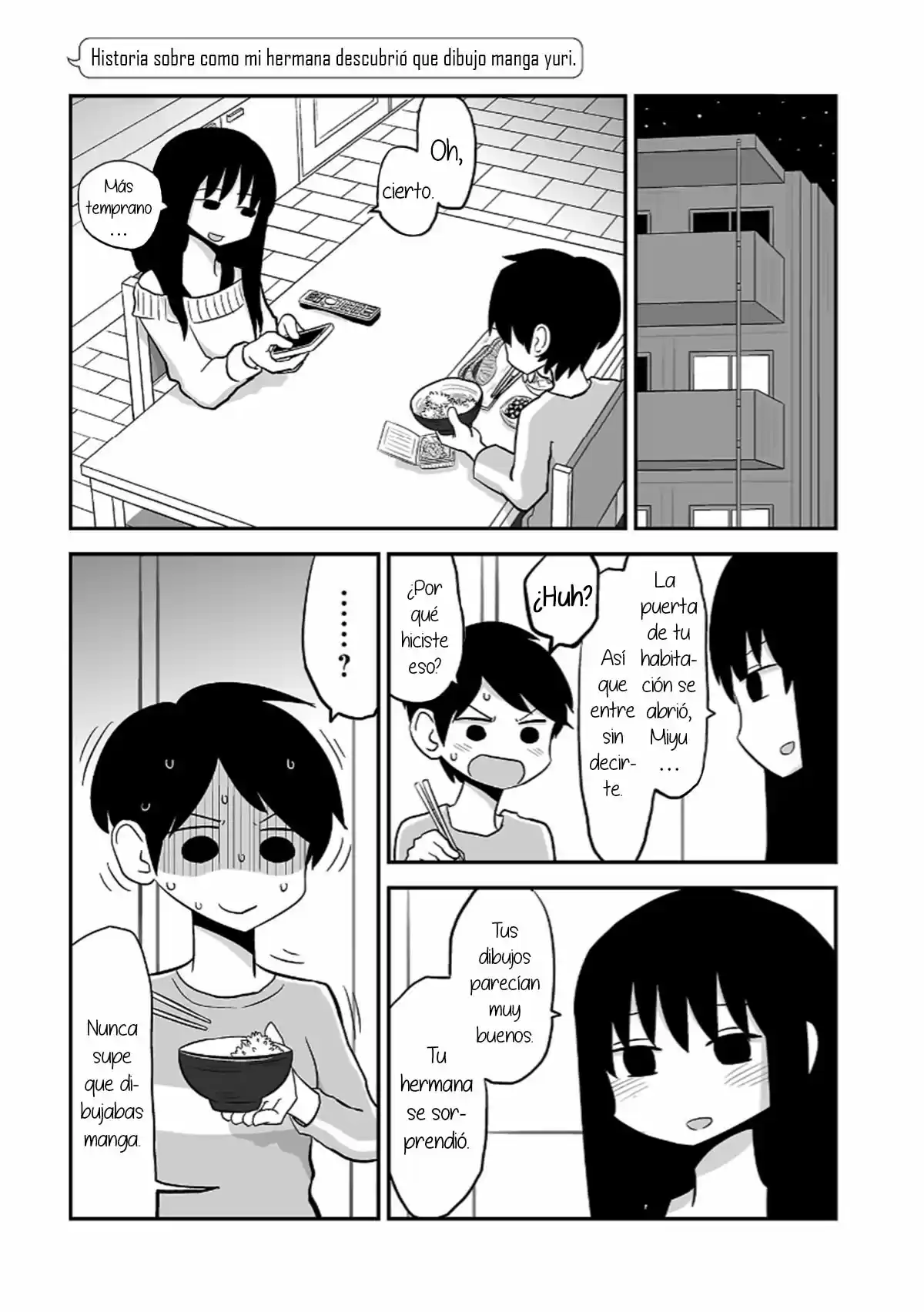 My Sister Found Out That I Draw Yuri Manga (2017) - Capítulo 1 - Página 3 - LectorTMOo