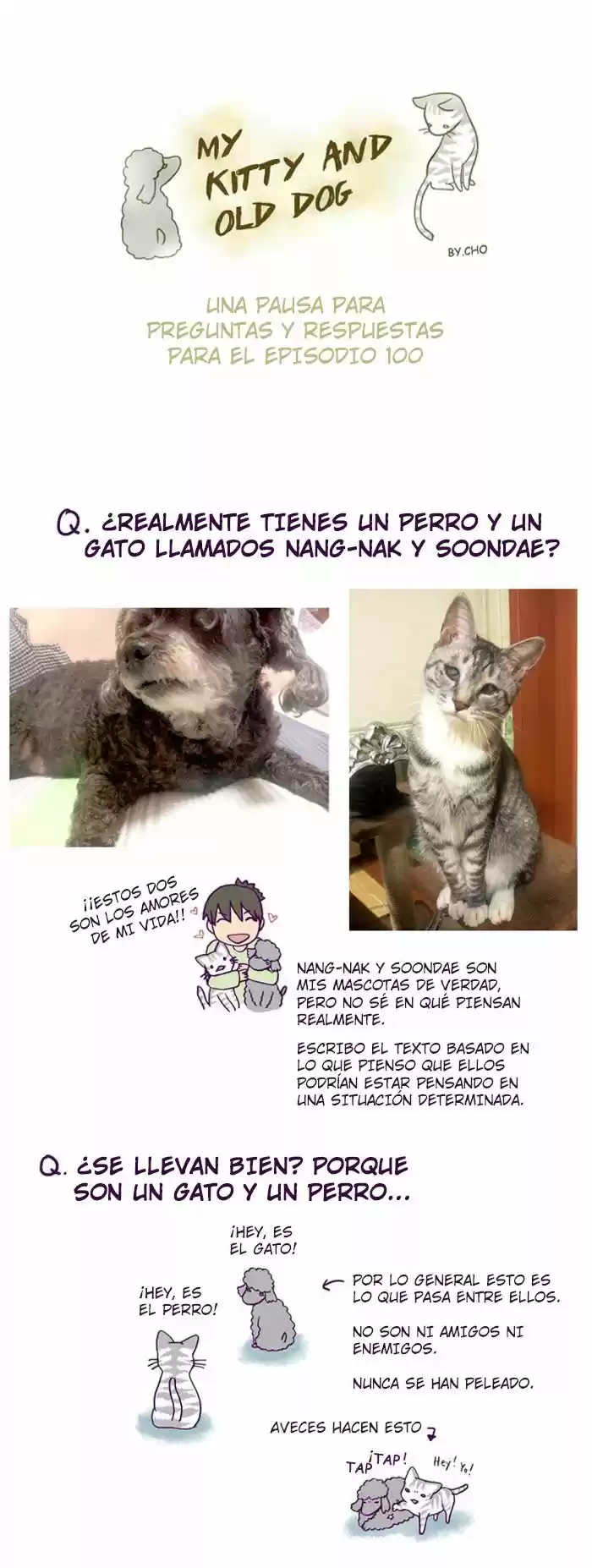 My young cat and my old dog (2011) - Capítulo 100 - Página 1 - LectorTMOo