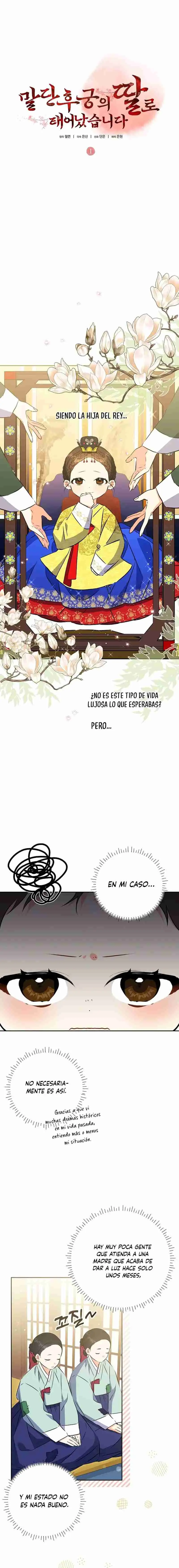 Nací como la hija de una humilde concubina (2024) - Capítulo 1 - Página 5 - LectorTMOo