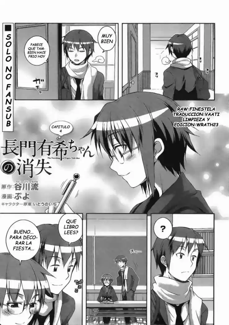 Nagato Yuki-chan no Shoushitsu (2009) - Capítulo 4 - Página 1 - LectorTMOo