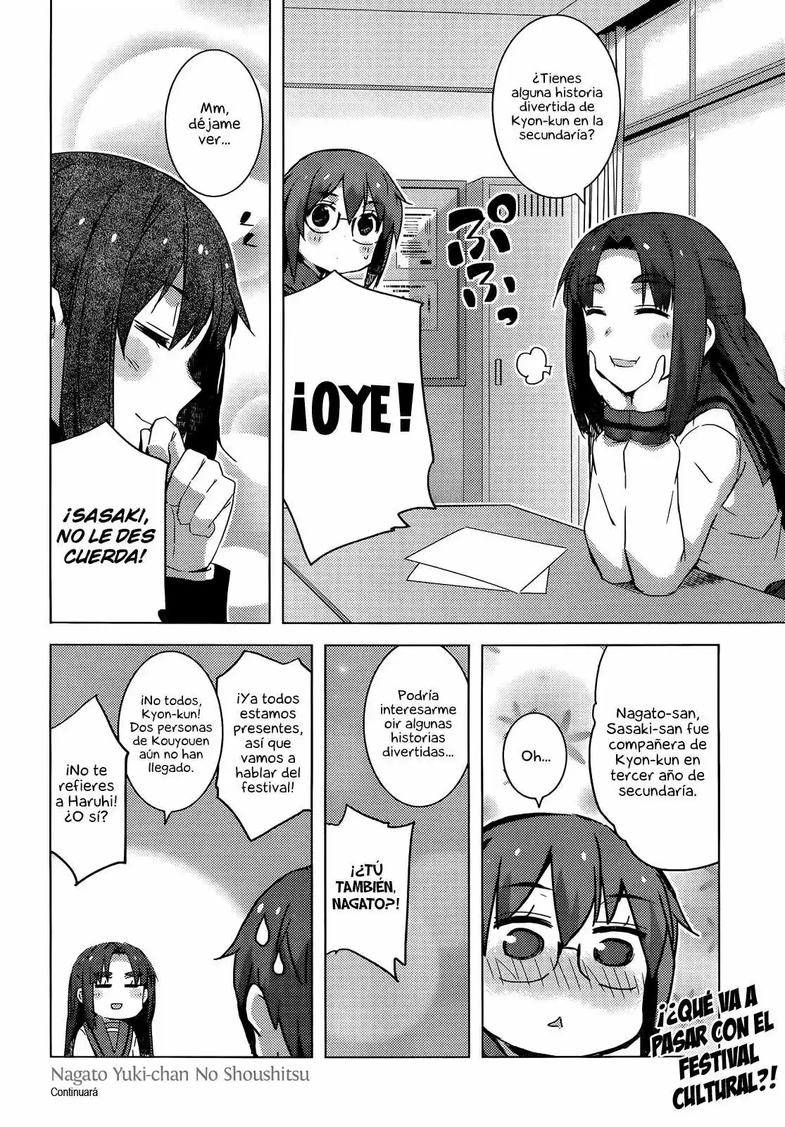 Nagato Yuki-chan no Shoushitsu (2009) - Capítulo 40 - Página 15 - LectorTMOo