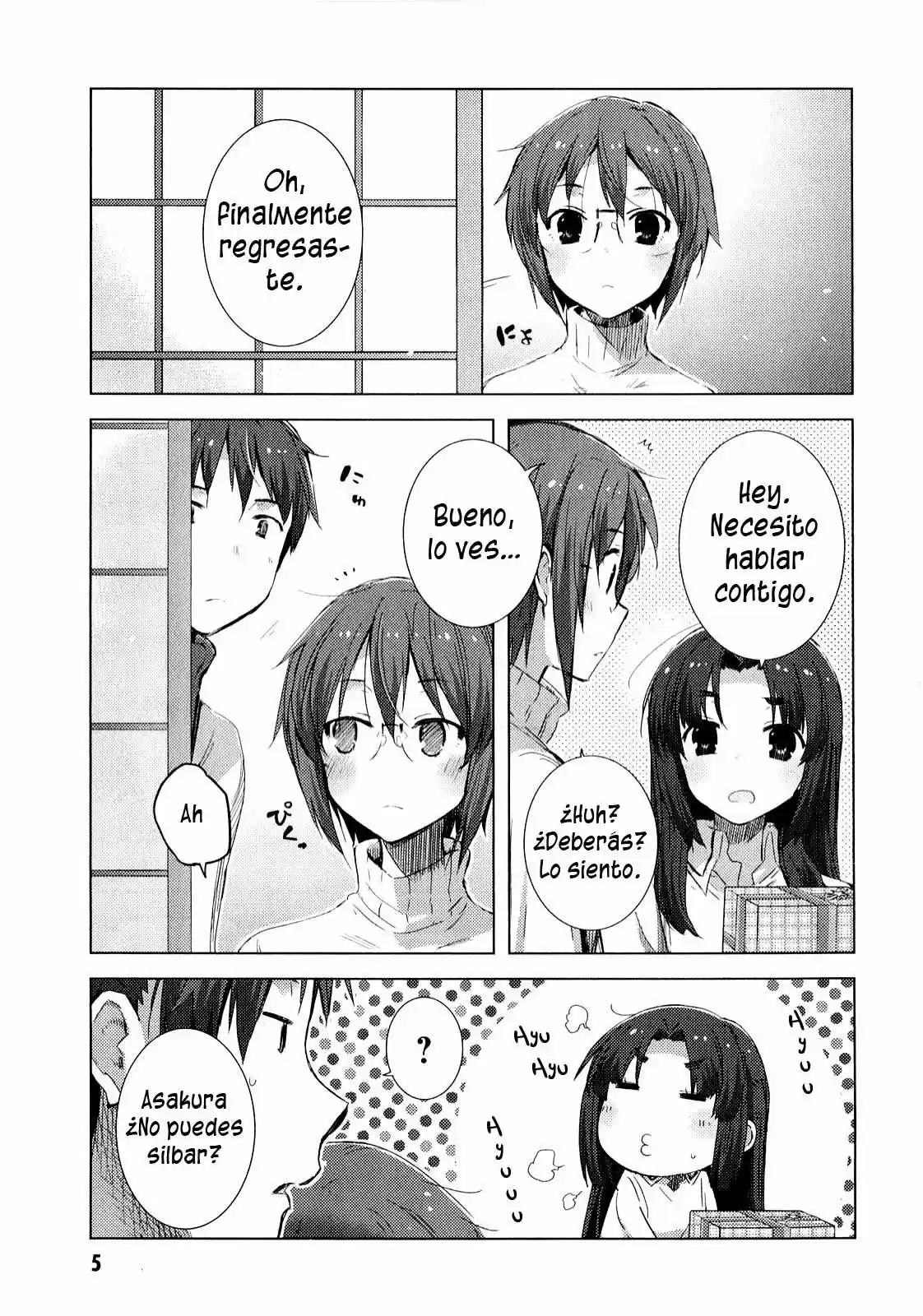 Nagato Yuki-chan no Shoushitsu (2009) - Capítulo 58 - Página 5 - LectorTMOo