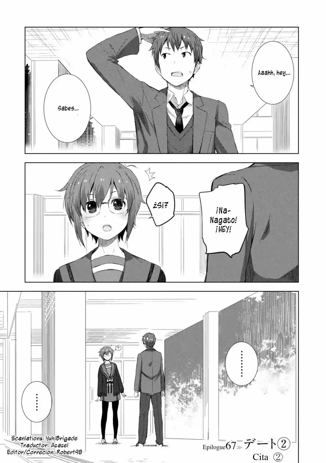 Nagato Yuki-chan no Shoushitsu (2009) - Capítulo 67 - Página 1 - LectorTMOo