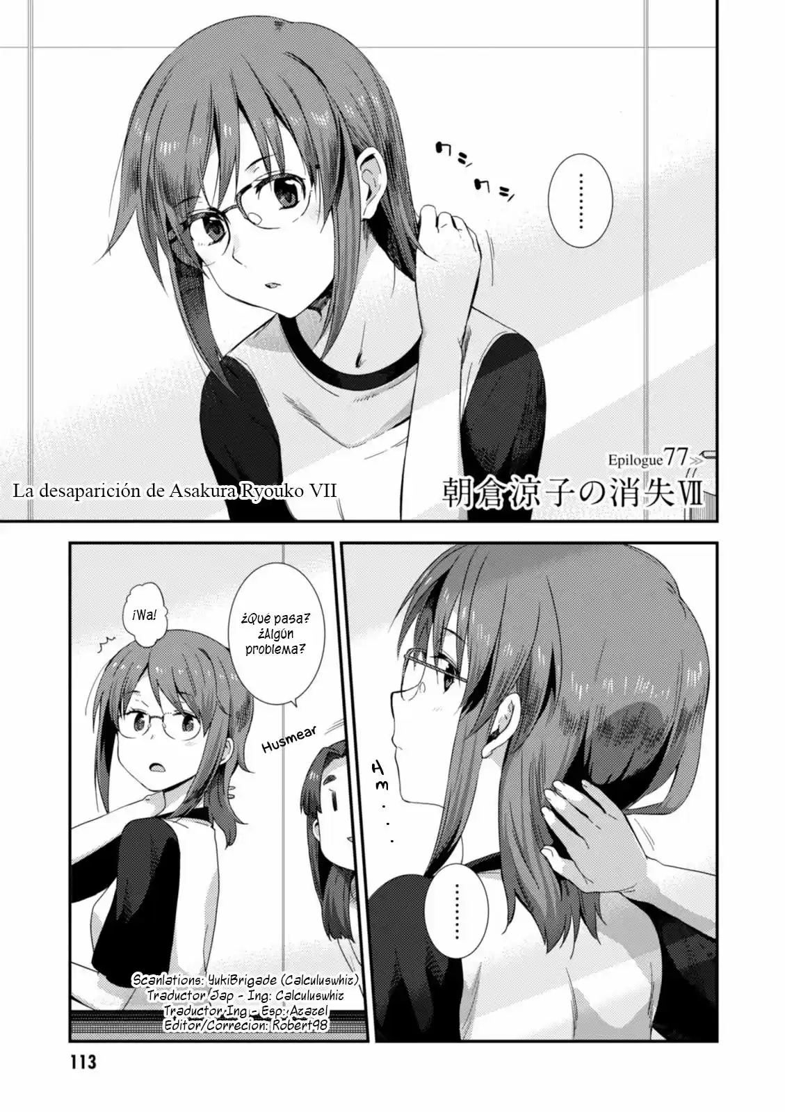 Nagato Yuki-chan no Shoushitsu (2009) - Capítulo 77 - Página 2 - LectorTMOo