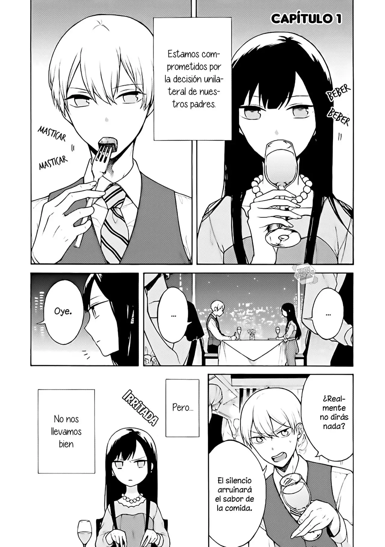 Naka no Warui Iinazuke no Hanashi - Capítulo 1 - Página 8 - LectorTMOo
