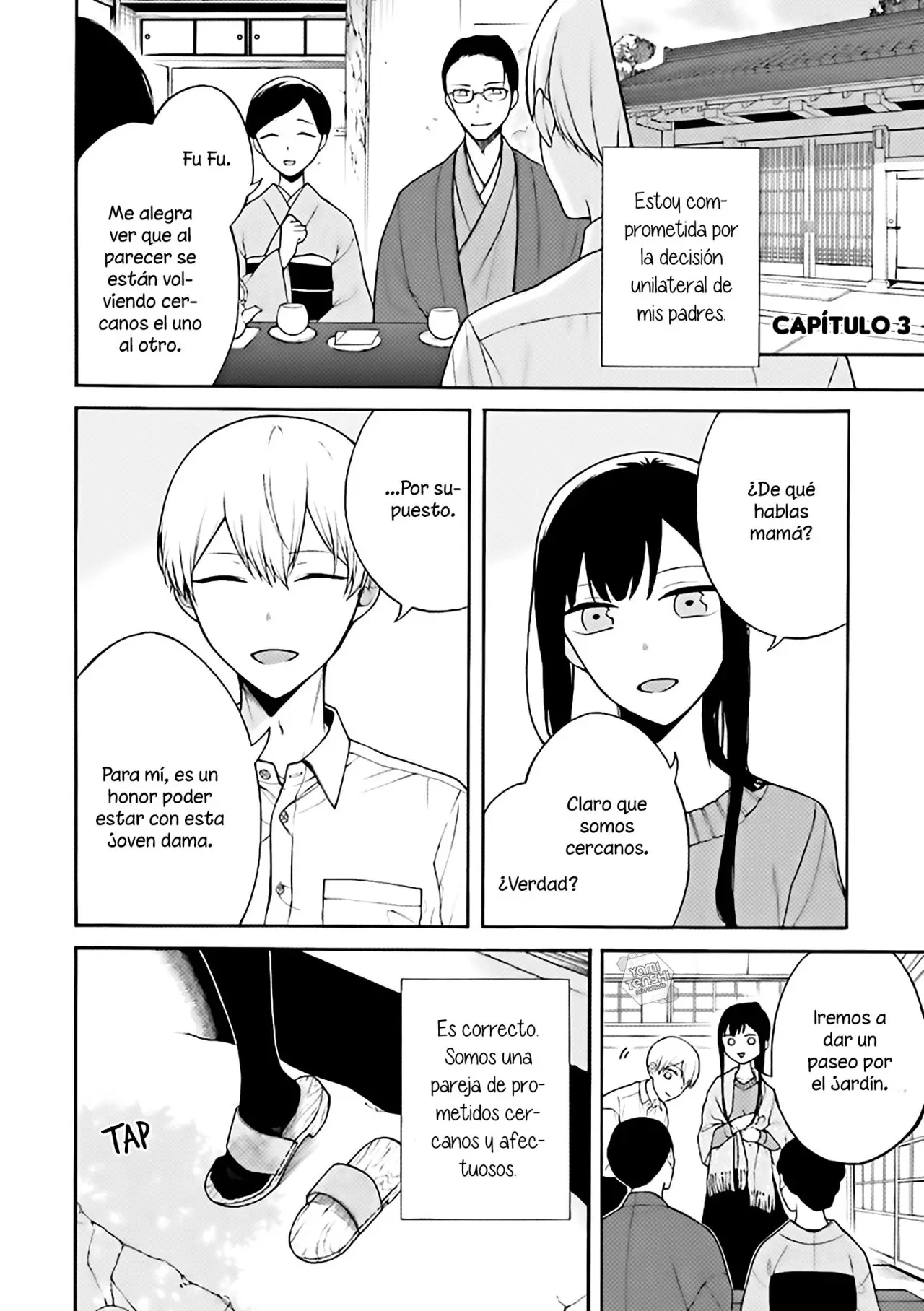 Naka no Warui Iinazuke no Hanashi - Capítulo 3 - Página 4 - LectorTMOo