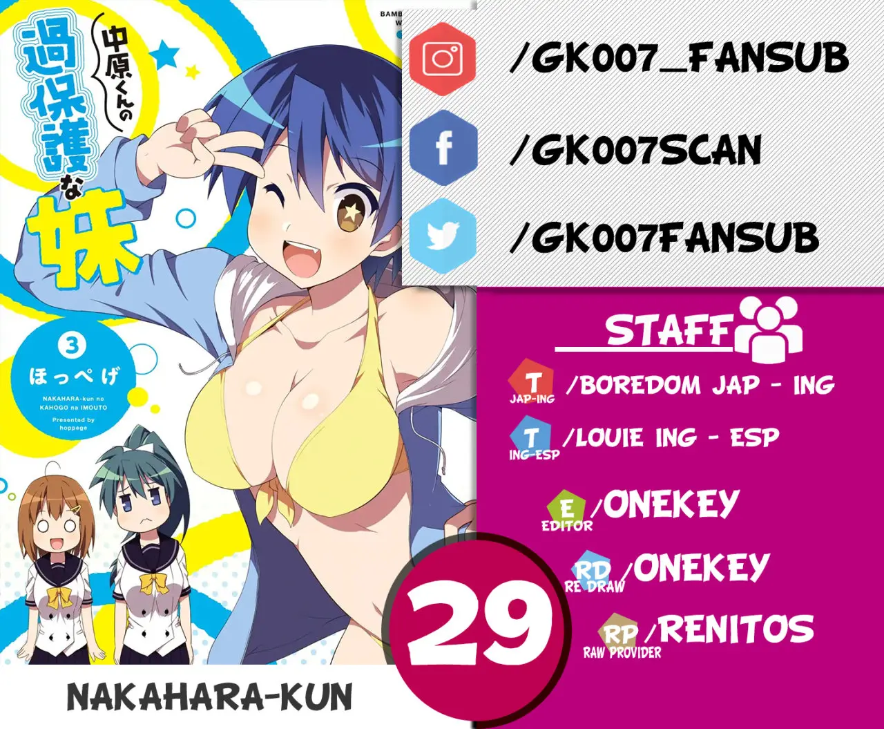Nakahara-kun no Kahogo na Imouto (2014) - Capítulo 29 - Página 1 - LectorTMOo