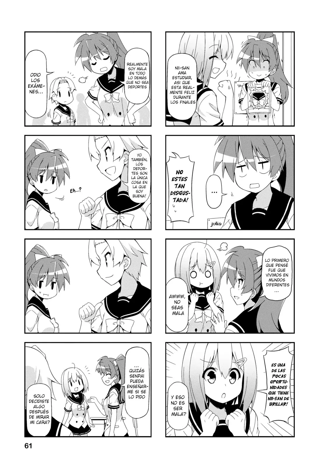 Nakahara-kun no Kahogo na Imouto (2014) - Capítulo 33 - Página 4 - LectorTMOo