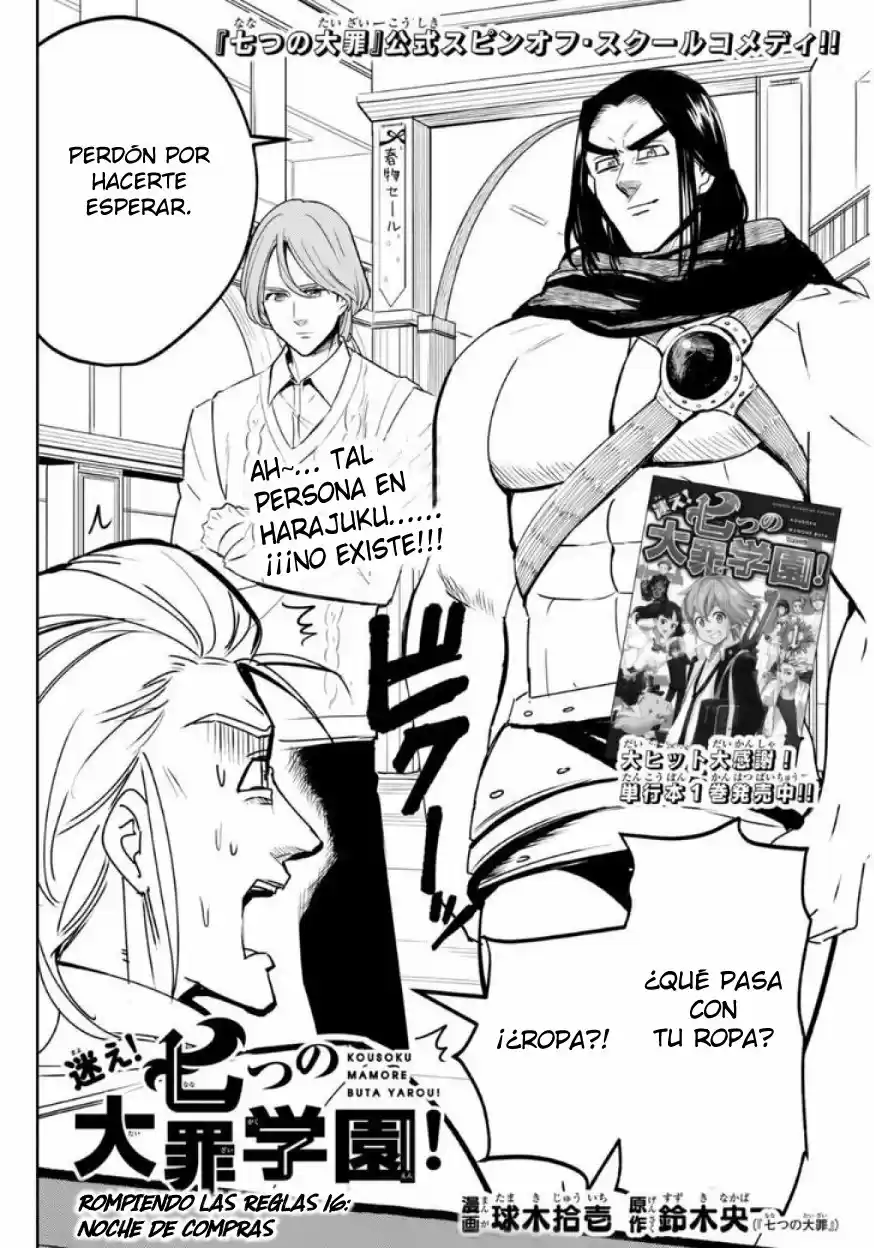 Nanatsu no Taizai Gakuen (2014) - Capítulo 16 - Página 3 - LectorTMOo