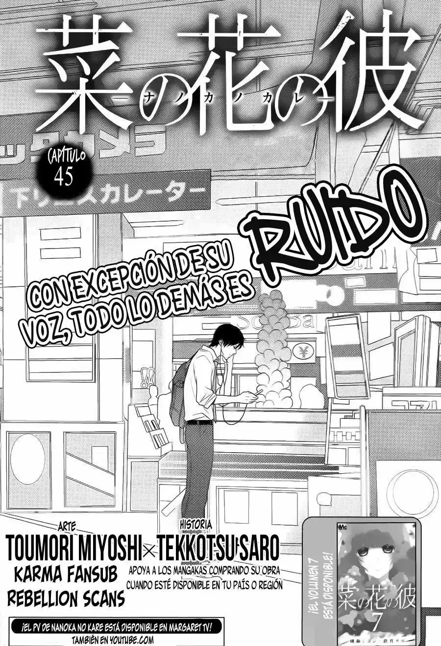 Nanohana no Kare - Nanoka no Kare - (2013) - Capítulo 45 - Página 2 - LectorTMOo