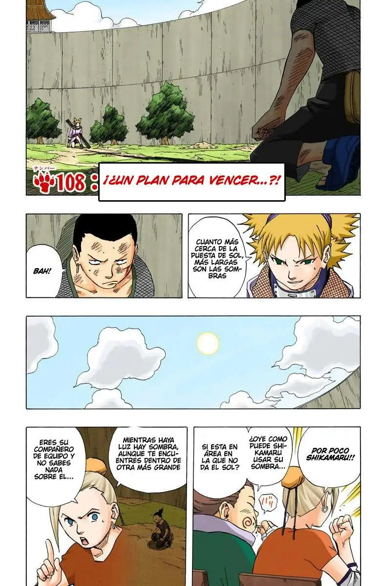 Naruto Color (1999) - Capítulo 108 - Página 1 - LectorTMOo