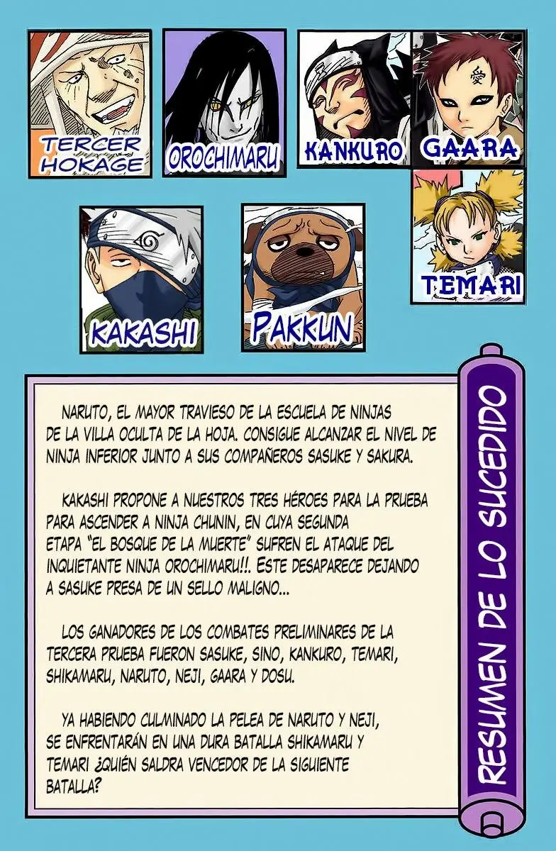 Naruto Color (1999) - Capítulo 109 - Página 5 - LectorTMOo