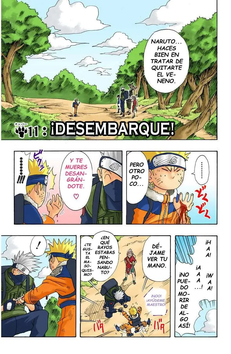 Naruto Color (1999) - Capítulo 11 - Página 1 - LectorTMOo