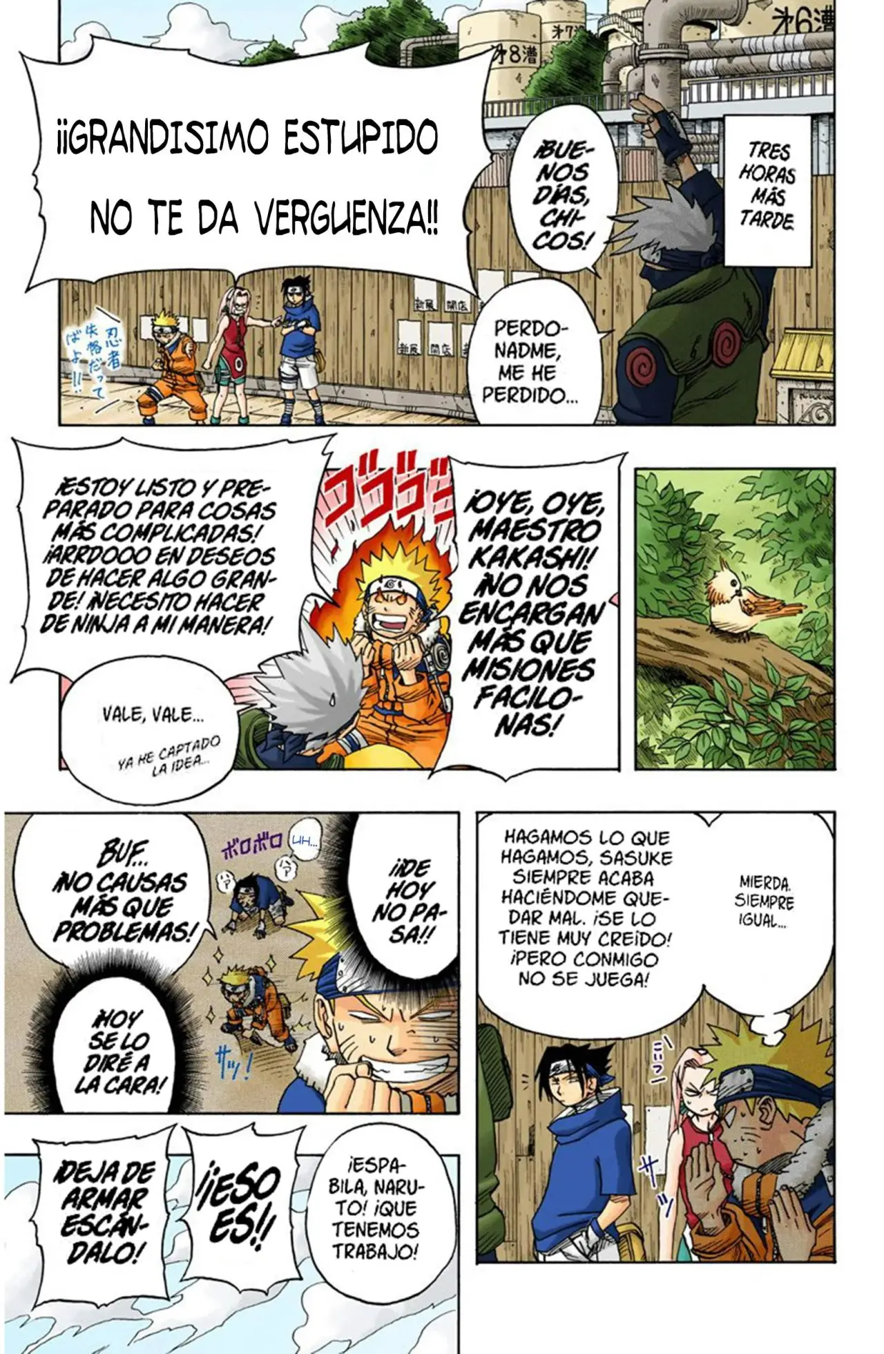 Naruto Color (1999) - Capítulo 34 - Página 4 - LectorTMOo