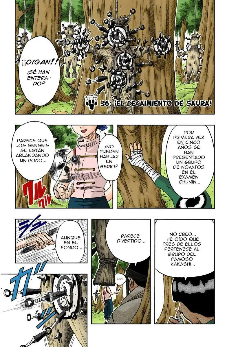 Naruto Color (1999) - Capítulo 36 - Página 1 - LectorTMOo