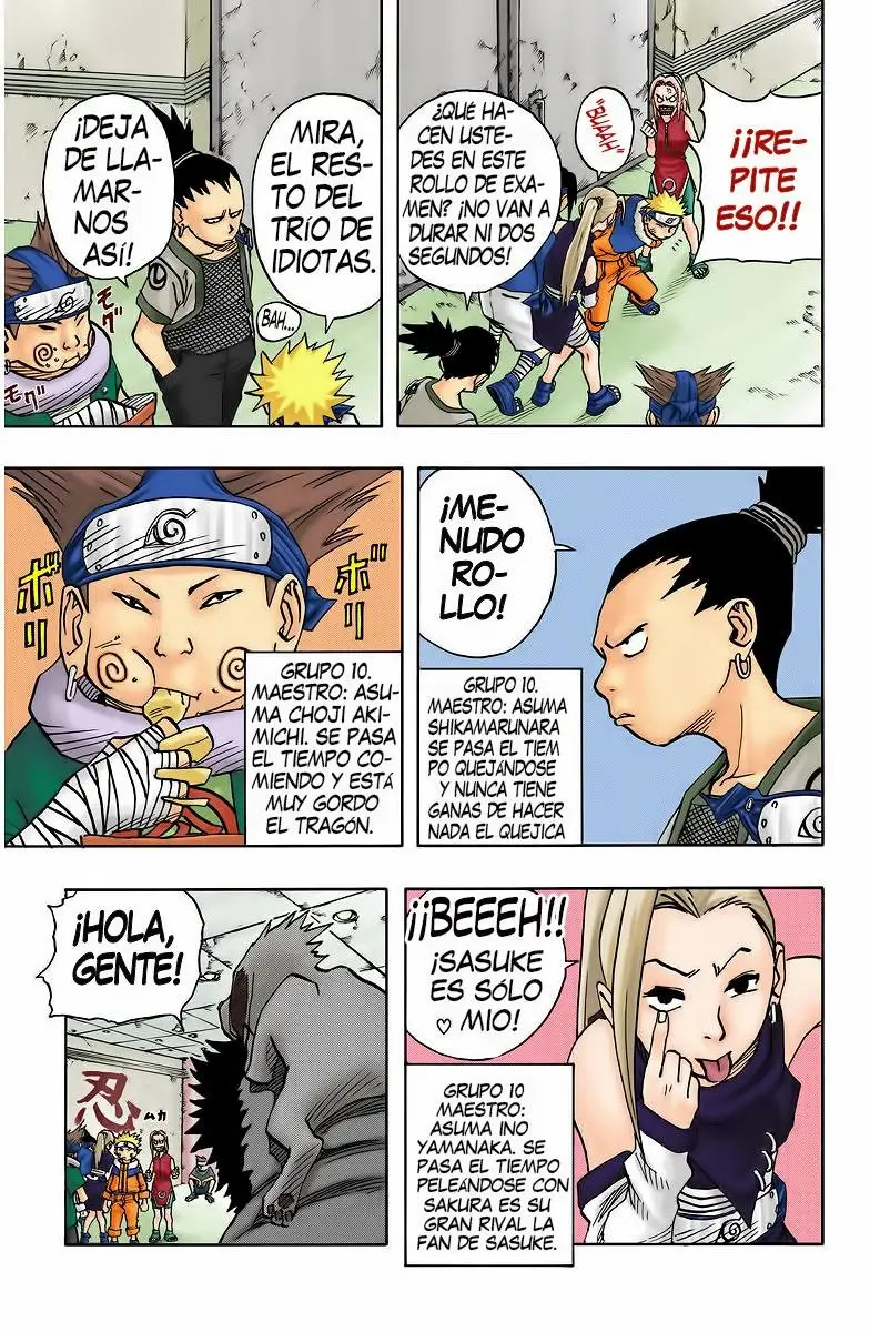 Naruto Color (1999) - Capítulo 39 - Página 4 - LectorTMOo