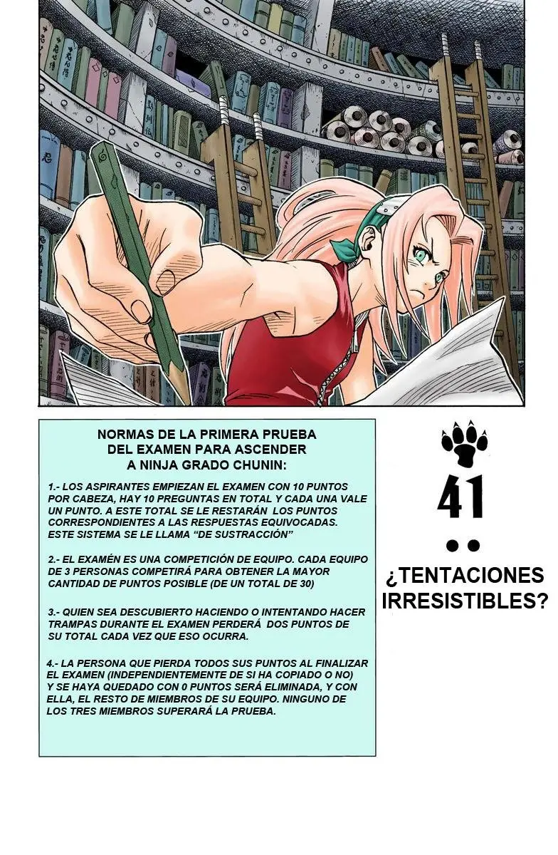 Naruto Color (1999) - Capítulo 41 - Página 1 - LectorTMOo