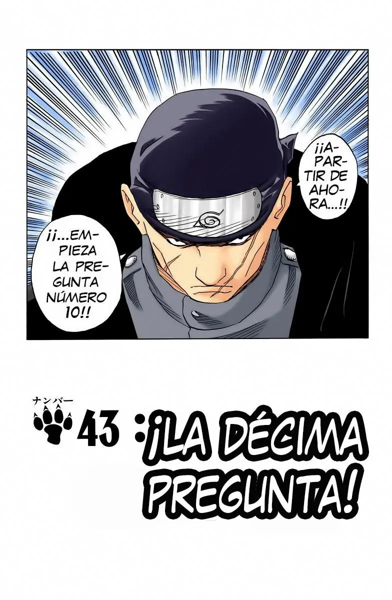 Naruto Color (1999) - Capítulo 43 - Página 1 - LectorTMOo